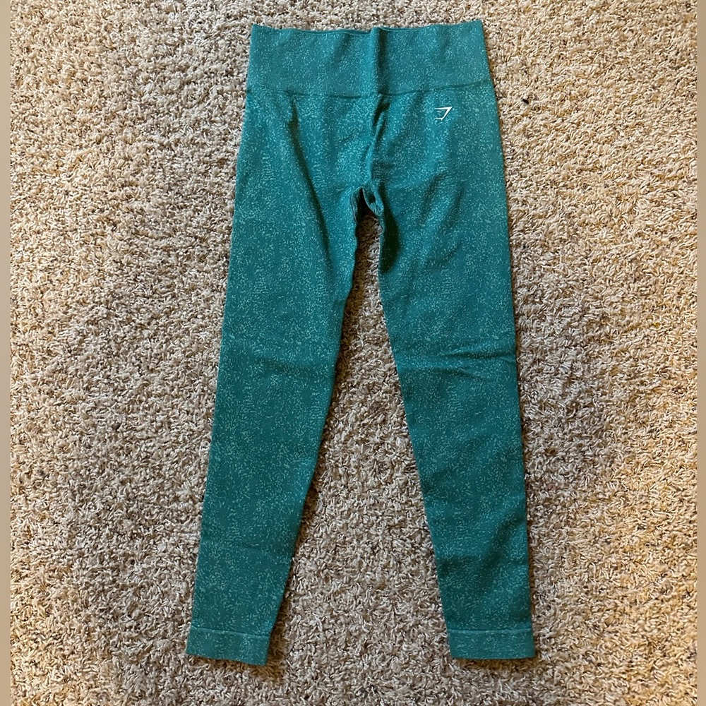 Gymshark Teal High-Waisted Leggings